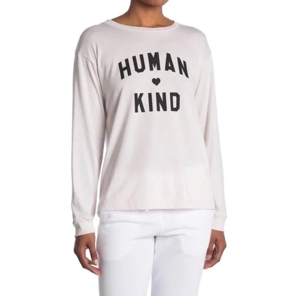 LIKE NEW! Women's Sub_Urban Riot Human Kind Shirt - SMALL